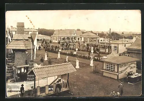 Foto-AK Orlau, Ausstellung 1926