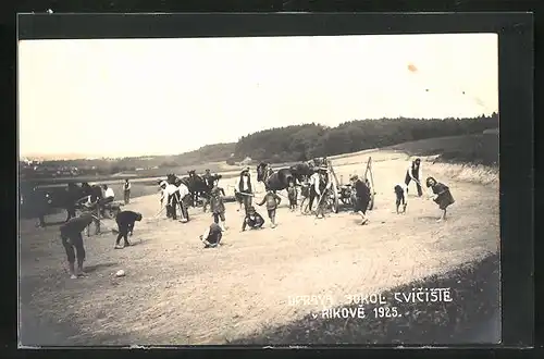 Foto-AK Rikov, Oprava Sokol Cviciste 1925