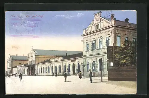 AK Oderberg, Der Bahnhof