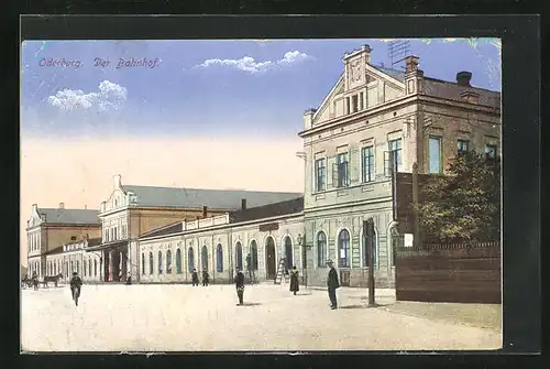 AK Oderberg, Der Bahnhof