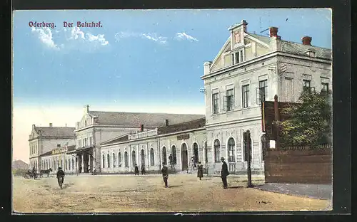 AK Oderberg, Der Bahnhof