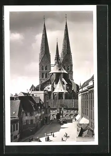 AK Lübeck, Marienkirche von Osten