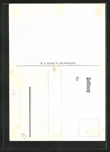 Künstler-AK Döbrich-Steglitz: Infanterie-Regiment 94, Einquartierung