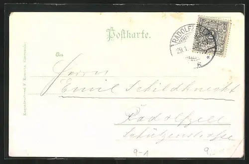 AK Soldaten mit Gewehren, Burenkrieg