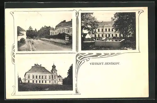 AK Vetrny Jenikov, Skola, Zamek