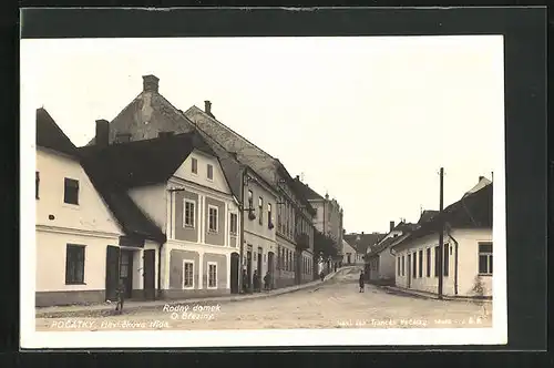 AK Pocatky, Havlickova trida, Rodny domek O. Breziny