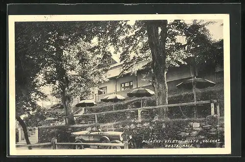 AK Pocatky, Vyletni misto Valcha Restaurace