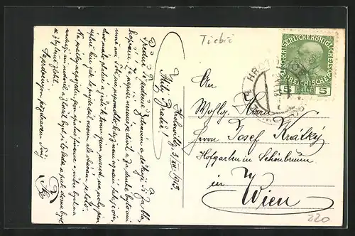 AK Hrottowitz, Teilansichten des Ortes