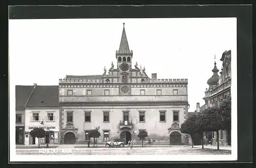 AK Nemecký Brod, Rathaus am Hauptplatz