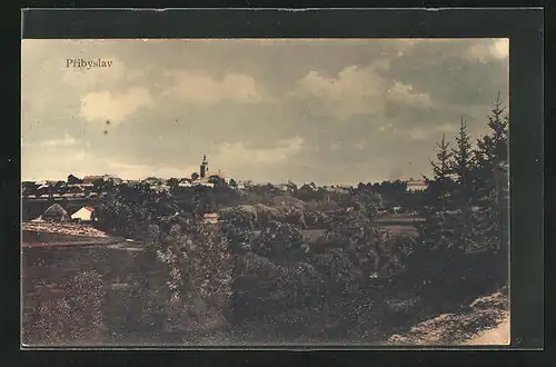 AK Pribyslav, Waldpartie am Stadtrand