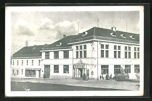 AK Hrottowitz, Restaurant an der Strassenecke