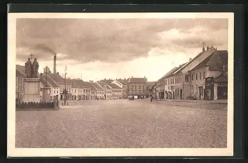 AK Trebic, Karlovo namesti se sousosim sv. Cyrila a methodeje