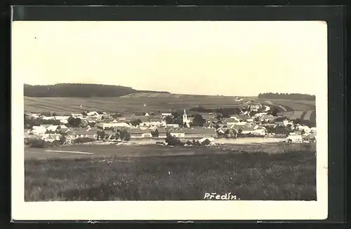 AK Predin, Panorama vom Ort