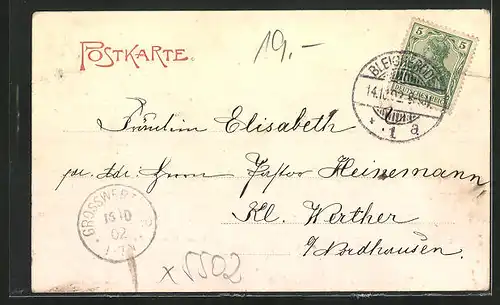 AK Bleicherode, Karren auf der nteren Hauptstrasse