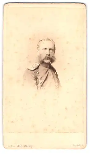Fotografie Portrait König Georg von Sachsen in Uniform