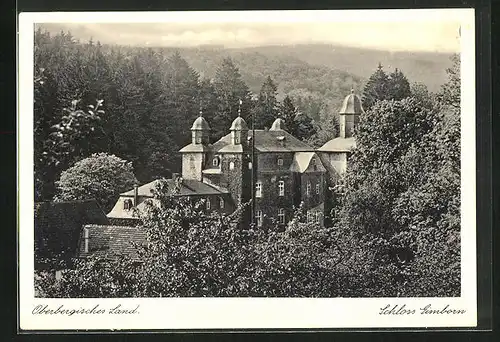 AK Gimborn, Ansicht vom Schloss
