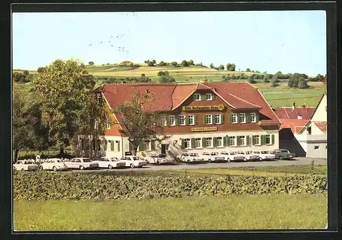 AK Hepsisau, Gasthaus und Pension Otto-Hoffmeister-Haus