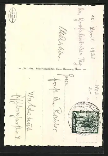 AK Rothenburg o. Tbr., Markusturm mit Röderbogen