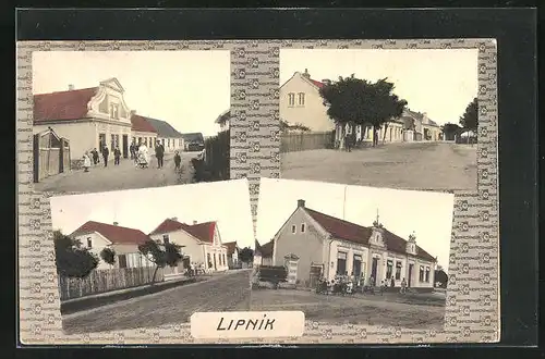 AK Lipnik, Hostinec, Strassenpartien