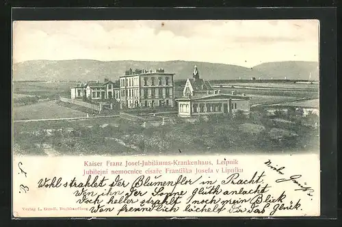 AK Leipnik, Kaiser Franz Josef-Jubiläums-Krankenhaus