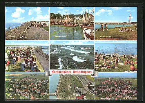 AK Butjadingen, Nordseebäder Butjadingens, Fedderwardersiel