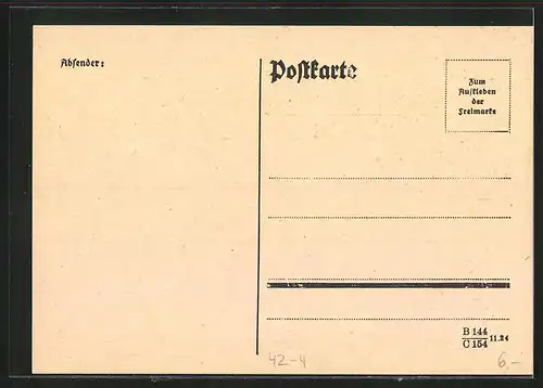 AK München, Jagdeinladung 1926, Verein f. Reit- u. Fahrsport in Bayern e.V., Jagdleitung: Prinz Alfons