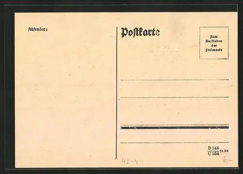 AK München, Jagdeinladung 1926, Verein f. Reit- u. Fahrsport in Bayern e.V., Jagdleitung: Prinz Alfons