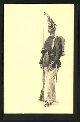 AK Soldat in Uniform