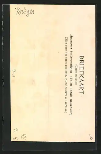 AK Portrait Oom Paul, Burenkrieg