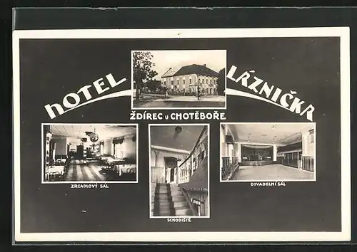 AK Zdirec u Chotebore, Hotel Laznicka, Schodiste