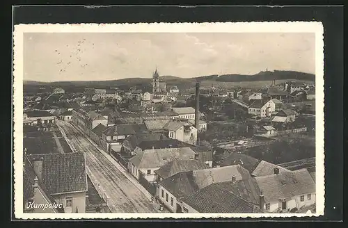 AK Kumpolec, Teilansicht mit Strassenpartie