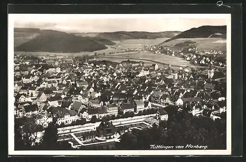 AK Tuttlingen, Ortsansicht von Honberg aus