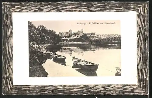 Präge-AK Bernburg a. S., Schloss vom Kesselbusch