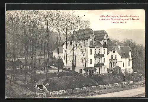 AK Niedernhausen i. Taunus, Hotel-Pension Villa Germania