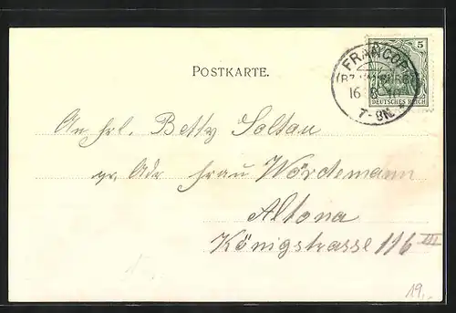 AK Jork, Gasthaus von Gerd Dierks, Hauptstrasse im Altenlande