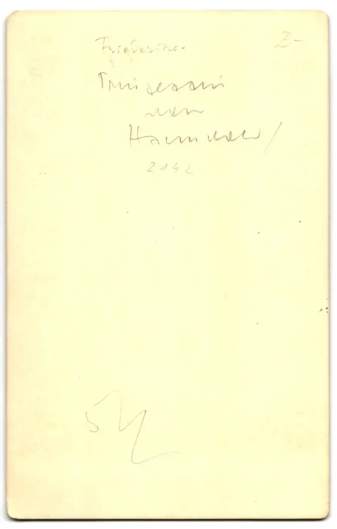 Fotografie S. Kaulbach, Hannover, Portrait Friederike von Hannover-Cumberland 1
