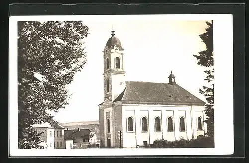 AK Opatov na Morave, Kirche im Sonnenschein, Kostel