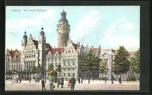 AK Leipzig, Das neue Rathaus
