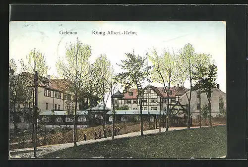 AK Gelenau, König Albert-Heim