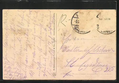 AK Zwickau i. S., Staatl. Krankenstift, Ortspartie