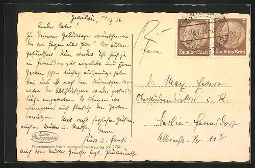 AK Zwickau /Sa., Kaserne