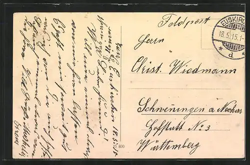 AK Euskirchen, Partie in der Cölnerstrasse