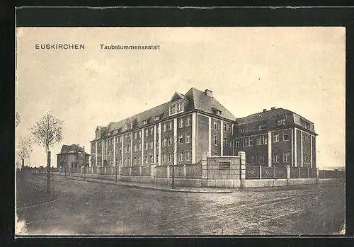 AK Euskirchen, Strasse an der Taubstummenanstalt