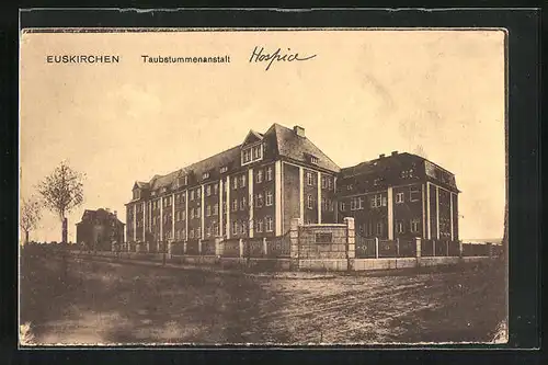 AK Euskirchen, Strasse an der Taubstummenanstalt