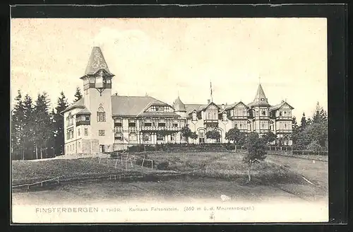 AK Finsterbergen i. Thür., Hotel-Kurhaus Felsenstein