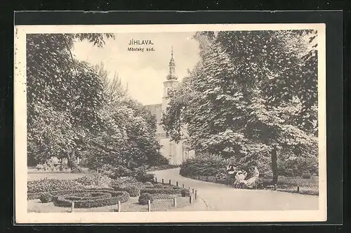 AK Jihlava, Mestsky sad.
