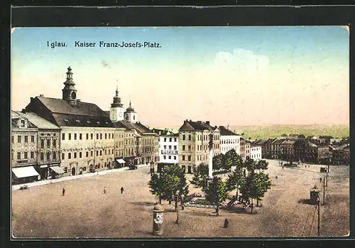 AK Iglau, Kaiser Franz-Josefs-Platz