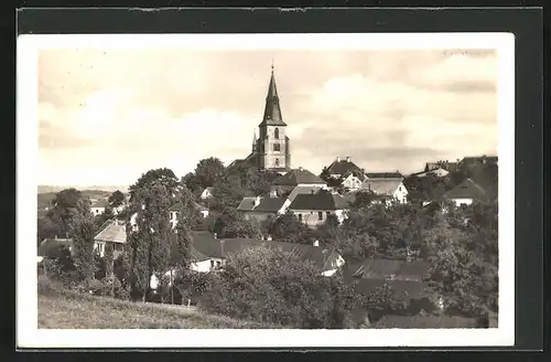 AK Chotebor, Kirche in der Ortschaft