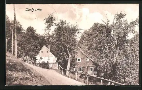 AK Lückendorf, Dorfpartie