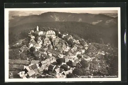 AK Lichtenberg i. Frankenwald, Ortsansicht mit Umgebung